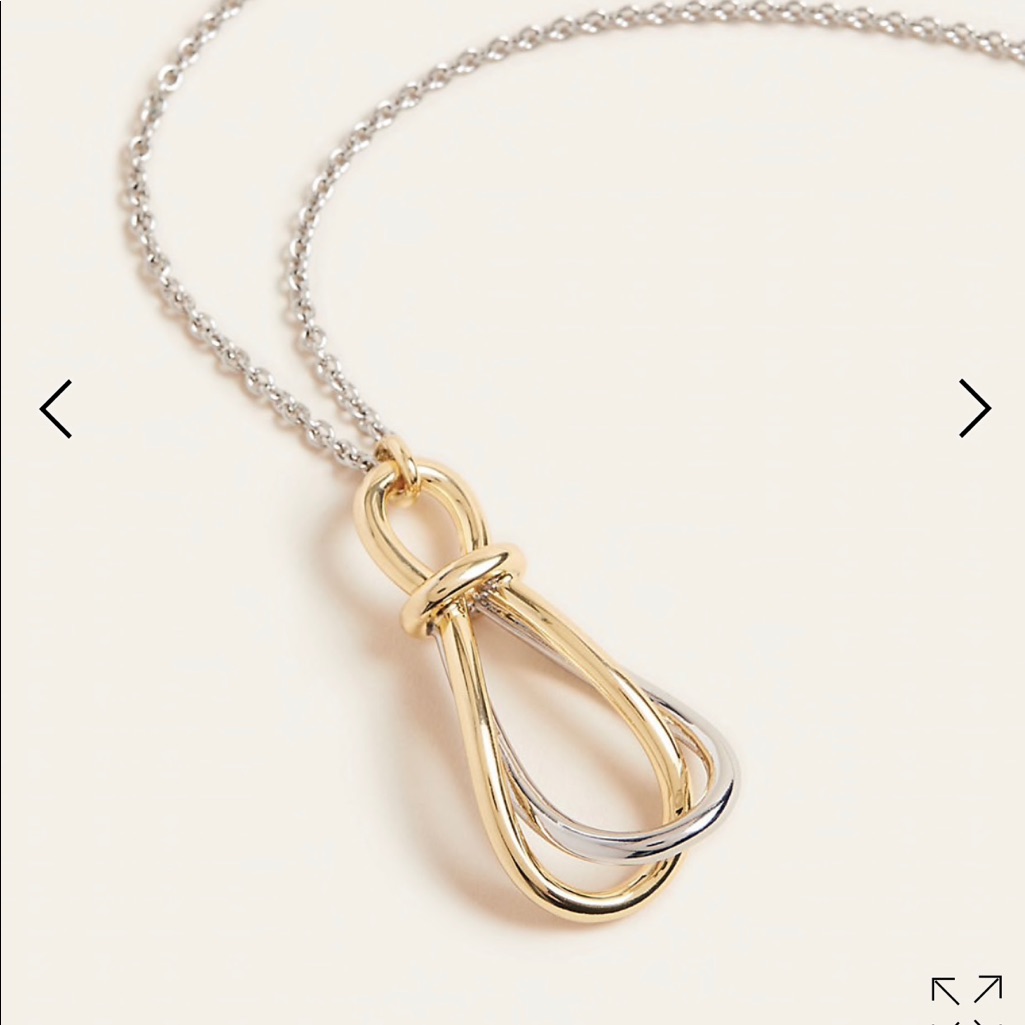Ann Taylor Two Tone Delicate Necklace 49$